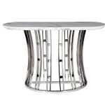 45EX-CN122-1  Консоль светло-серая 120*40*80см (МДФ)