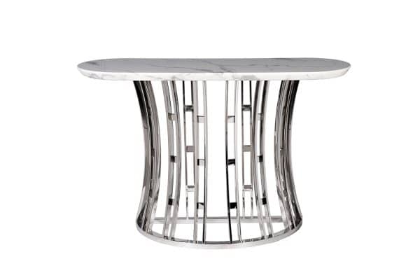 45EX-CN122-1  Консоль светло-серая 120*40*80см (МДФ)