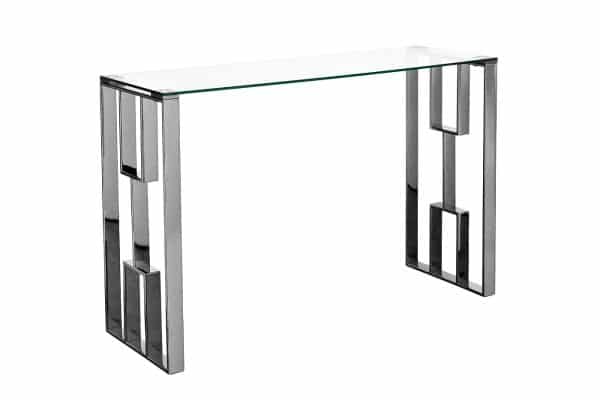 47ED-08200 Консоль прозр.стекло/хром 120*40*78см — изображение 2