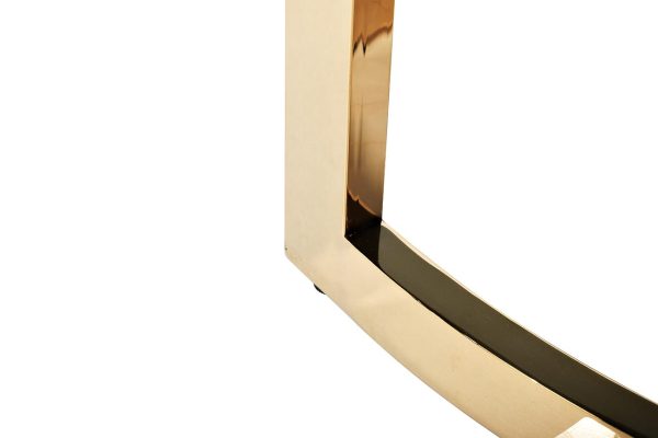 47ED-ET062GOLD Стол журнальный темн.стекло/золото d60*55см — изображение 3