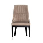 48MY-3526 PEG Стул простроченный велюр жемчужно-сер. 56*65*101см