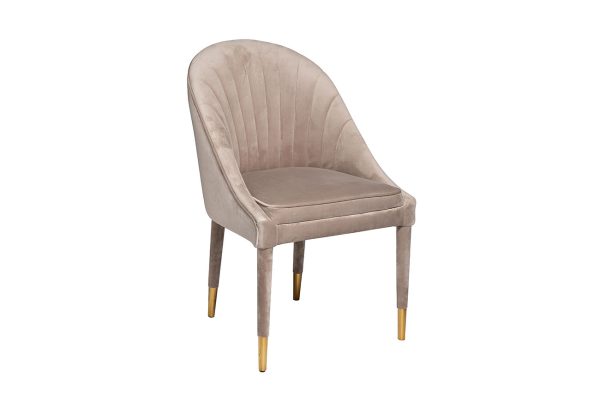 48MY-3607-1 PEG GO Стул велюр  жемч.-серый 55*64*89см — изображение 2