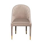 48MY-3607-1 PEG GO Стул велюр  жемч.-серый 55*64*89см