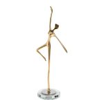 55RD3603L Статуэтка "Балерина" цвет золото 13*8*29см