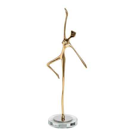 55RD3603L Статуэтка "Балерина" цвет золото 13*8*29см