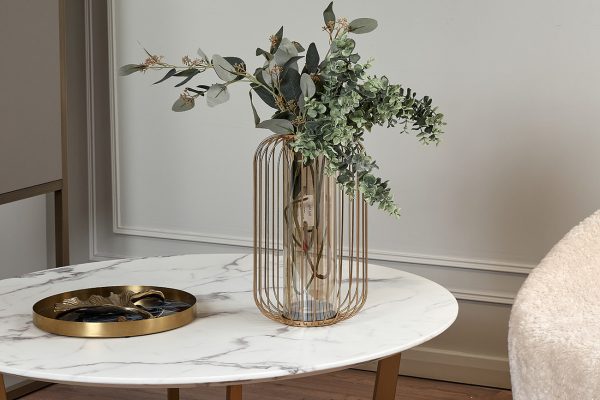 55RD5217 Поднос с декором "Ночное небо"  d30*3см — изображение 2