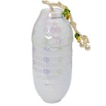 55RD6396L Ваза керамич. с крышкой перламутровая 16*12*33см