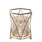 55RZ3630S Подсвечник цвет медный  d14*16см