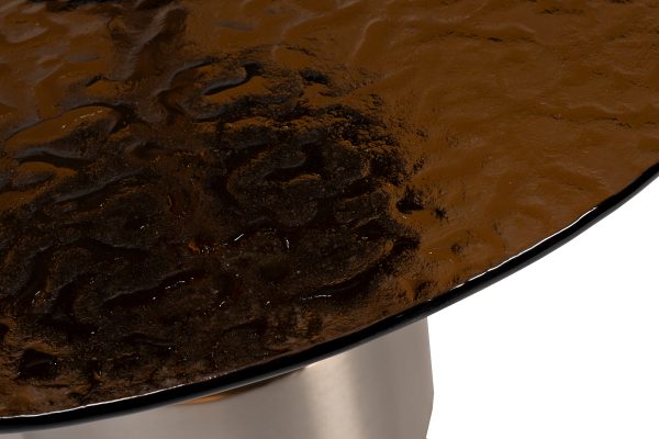 стекло рельефное тонированное d 60*63*41см