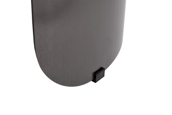 57EL-79702 Стол журнальный натур.серый мрамор d 60*50см — изображение 3