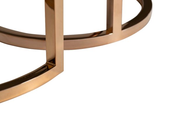 57EL-ET101B Стол журнальный(набор из 2 шт) d60*63/d47*55см — изображение 3