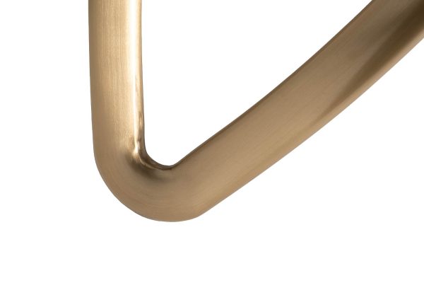 57EL-STOL/ZH-790B Стол журнальный натур. белый мрамор d70*50см — изображение 3