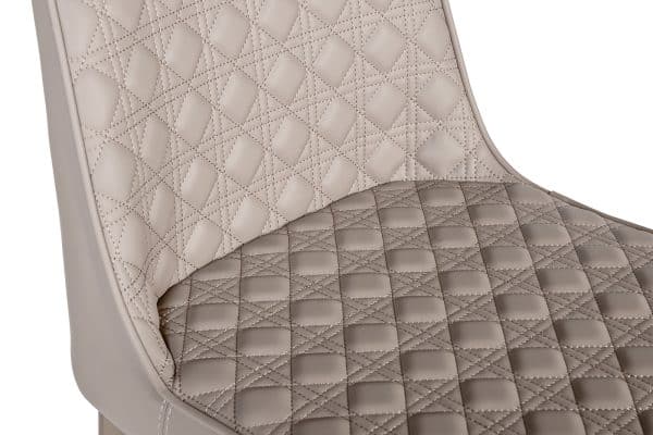 58DB-19303 Стул барный светло-серый 53,5*41*101,5см — изображение 4