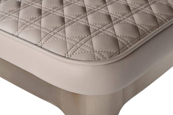 58DB-19303 Стул барный светло-серый 53,5*41*101,5см — изображение 5