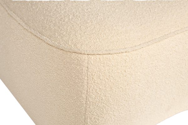 58DB-23052 Кресло ткань букле бежевое 85*79*69см — изображение 4