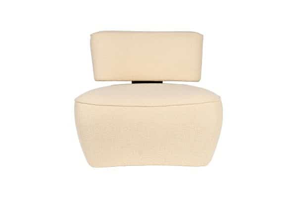 58DB-23052 Кресло ткань букле бежевое 85*79*69см