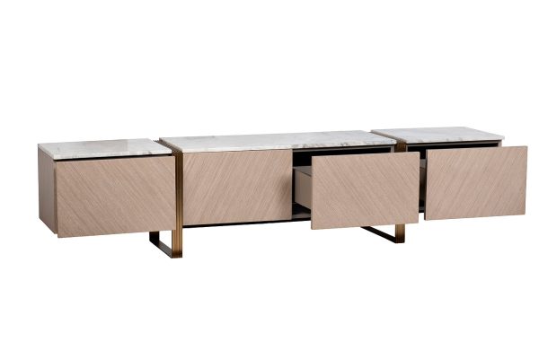 58DB-23185 Тумба под телевизор 220*42*50см — изображение 3