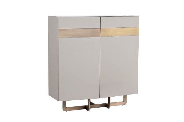 58DB-CHH14803 Комод высокий(барный)Space 115*45*125см — изображение 2