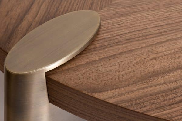 58DB-CT17191LT Стол журнальный св.орех d138*33см,столешница d120 — изображение 3