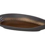 62-136 Блюдо "Country" коричневое 31*20*6 см