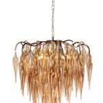 62GDA-8035/650 Люстра Caramella розовое золото d65 см