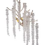 62GDA-8085/3 Бра розовое золото 40*h.40 см