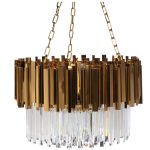 62GDM-81008-600 Люстра Vittoria золото d60см h38см