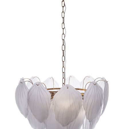 62GDW-8903-600M Люстра Swan матовые лепестки d60см h55см
