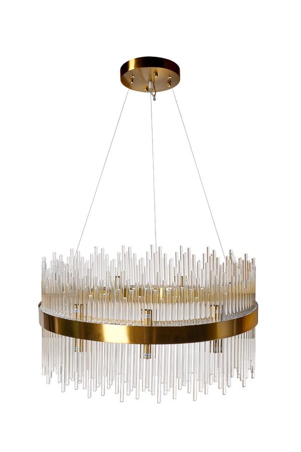 62GDW-901-600 Люстра Cleo M золото d60см h35см