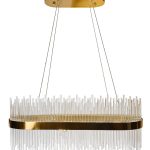 62GDW-901-800 Люстра Cleo L золото 80*30*35см