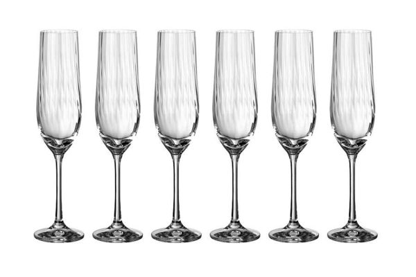 674-101 Набор бокалов для шампанского "Waterfall" 6 шт