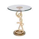 69-1021794 Стол журнальный "Serpente" d50*61см