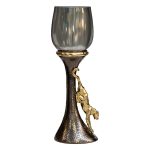 69-120161 Подсвечник декоративный "Ягуар" 40 см