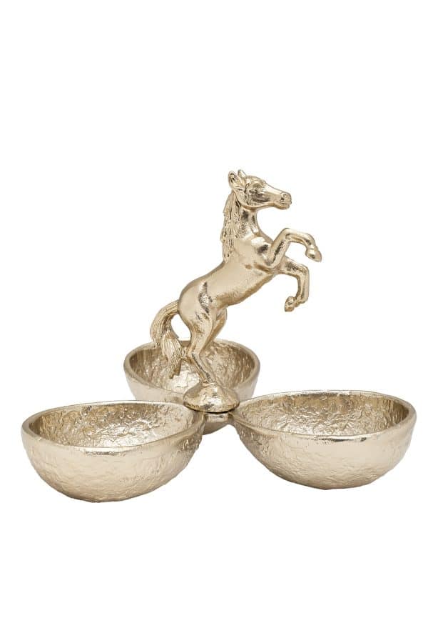 69-21013 Менажница "Horse" металлич. 26