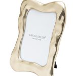 69-21077 Фоторамка декоративная метал. цвет золото 18*2