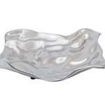 69-21219 Блюдо декор. металлич. цвет серебро 30