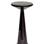 69-21534 Стол журнальный мрамор/метал. цвет черный d31