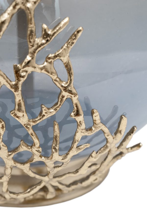 69-22361 Лампа настольная "Coral" плафон чёрный d36*h58см — изображение 2