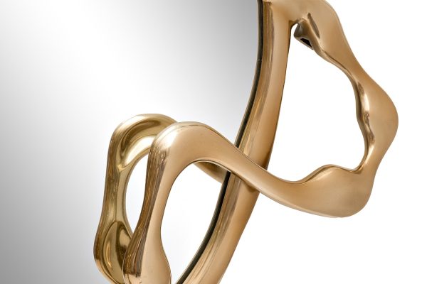 рама металл. золото 77*10*11см