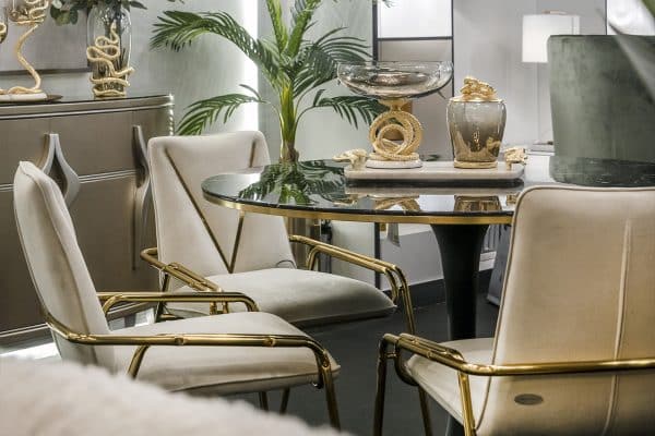 69-321005 Поднос декоративный мраморный "Serpente" 43*26*6,5 cм — изображение 5