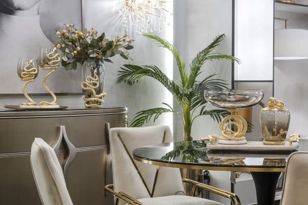 69-321019 Подсвечник декор.S "Serpente" 14,5*12,5*30см — изображение 4