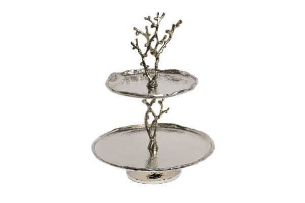 69-719116 Подставка для закусок "Ветки" металл. 26