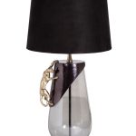 69-720036LS Лампа настольная "Ягуар" плафон черный d34*60