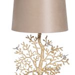 69-818021 Лампа настольная "Дерево" плафон бежевый d43
