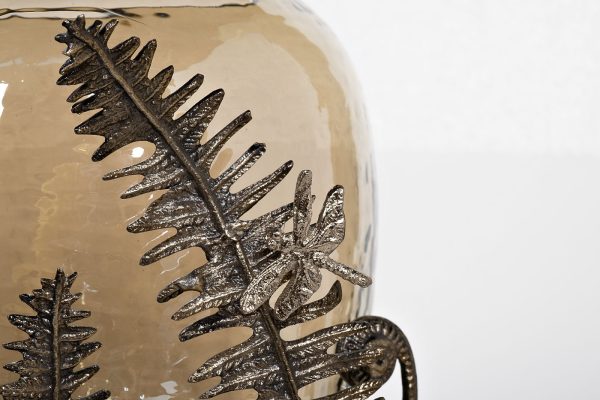 69-918038-vaza-dekorativnaja-paporotniki-bol.-241929sm-1 69-918038 Ваза декоративная "Папоротники" бол. 24*19*29см — изображение 2