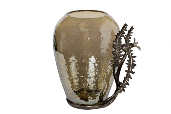 69-918038 Ваза декоративная "Папоротники" бол. 24*19*29см