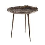 71PN-1401 Стол журнальный металл. цвет бронза 52*50*53см