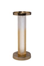 71PN-2626 Подсвечник прозрачный d12*29см