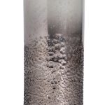 71PN-52206 Ваза стекл. серо-золотистая 25*13*13см