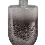 71PN-52209 Ваза декоративная стекл. серо-золотистая 16*9*25см